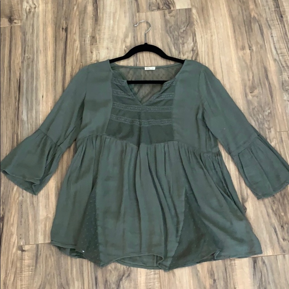 Hollister Peasant Blouse - Size Small